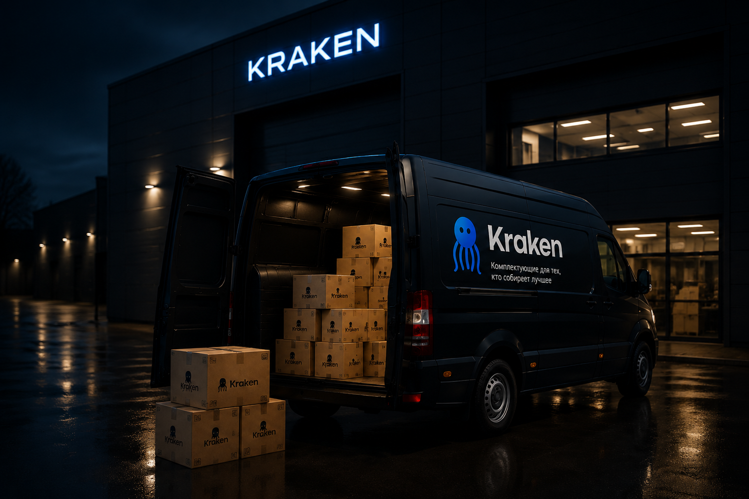 Доставка заказов Kraken